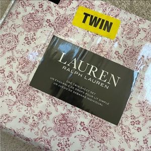 Lauren Ralph Lauren Twin sheet set NWT